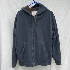Men’s Sherpa lined Zip-up Hoodie